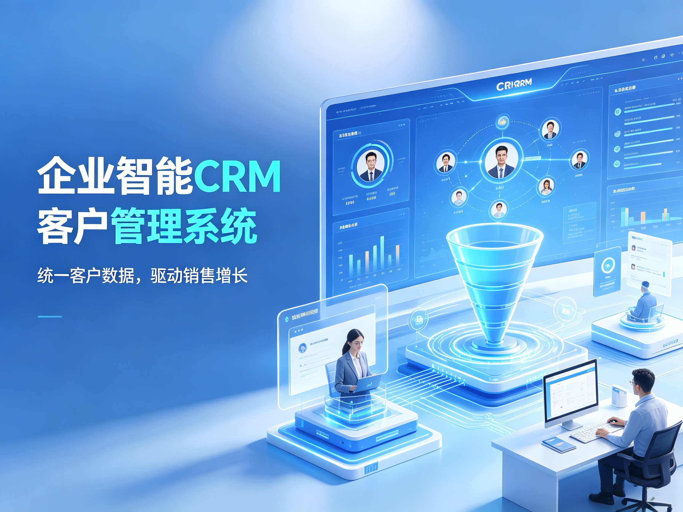 企业智能 CRM 客户管理系统案例